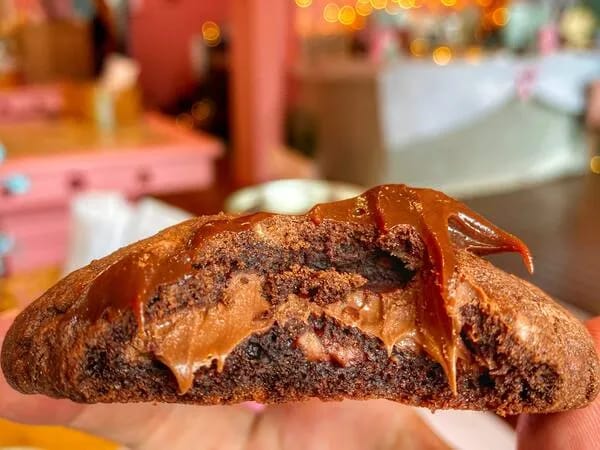 Cookie Recheado - Nutella Cremosa